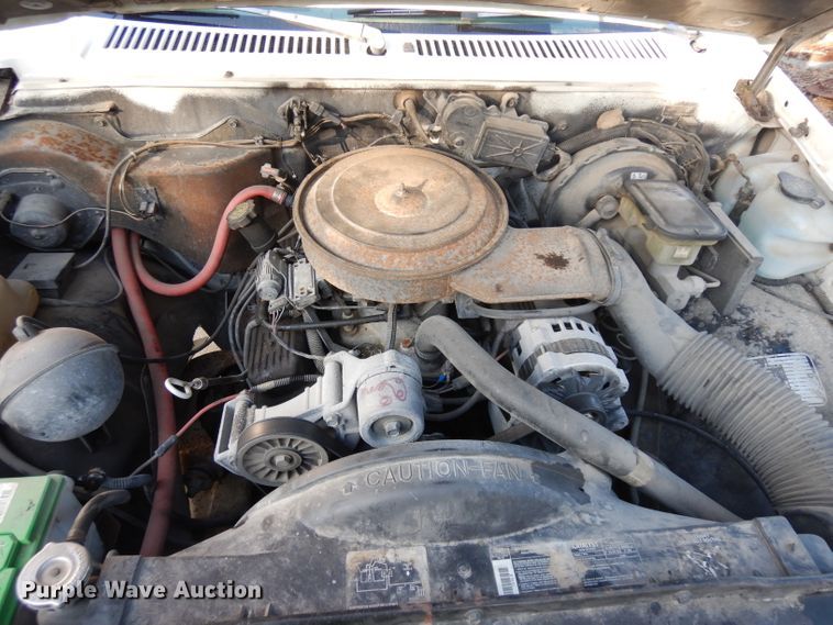 image for item GI9378 1993 GMC Sonoma utility bed pickup truck