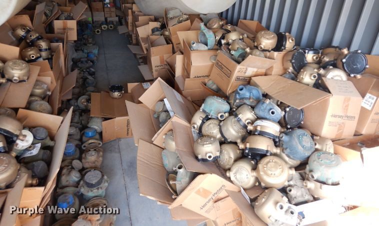 image for item GI9379 Approximately 2,000 brass water meters