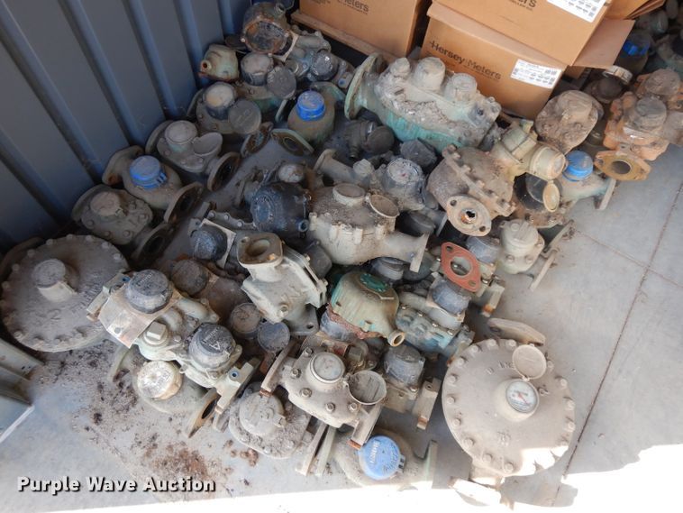 image for item GI9379 Approximately 2,000 brass water meters