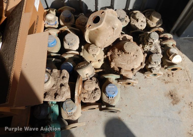 image for item GI9379 Approximately 2,000 brass water meters