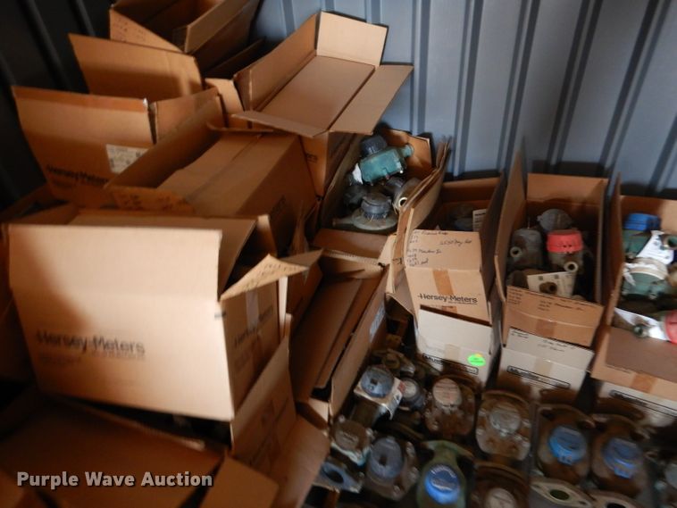 image for item GI9379 Approximately 2,000 brass water meters