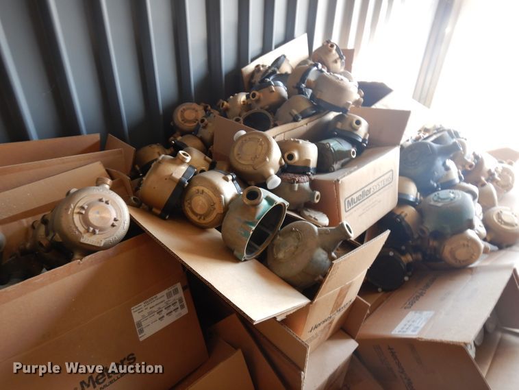 image for item GI9379 Approximately 2,000 brass water meters