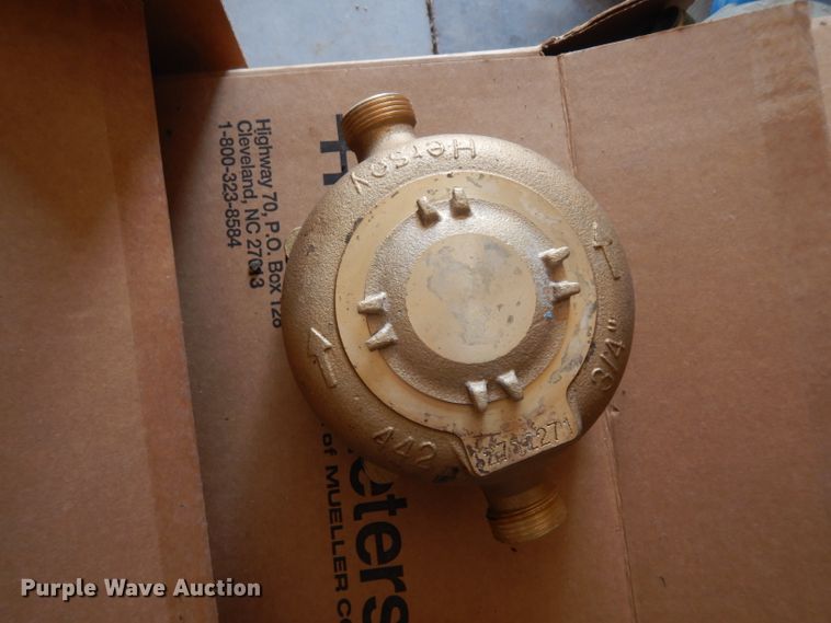 image for item GI9379 Approximately 2,000 brass water meters