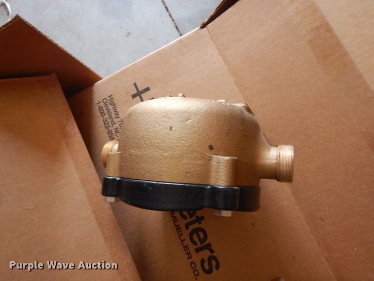 image for item GI9379 Approximately 2,000 brass water meters