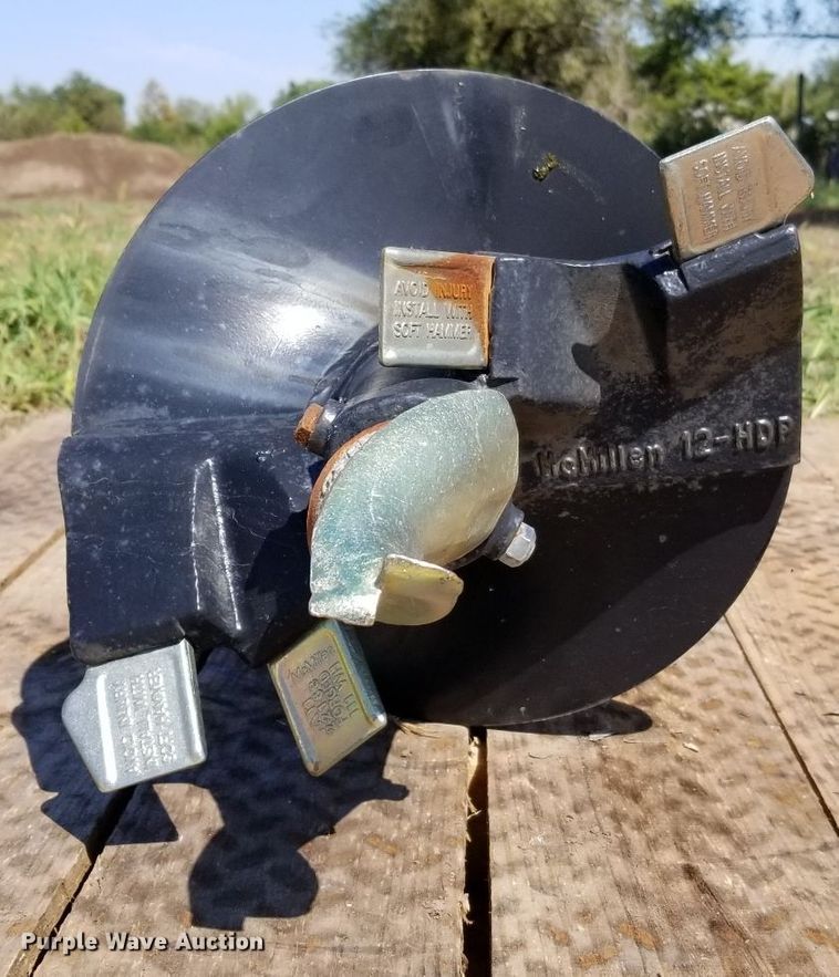 image for item H1104 Mcmillen 12-HDP auger bit