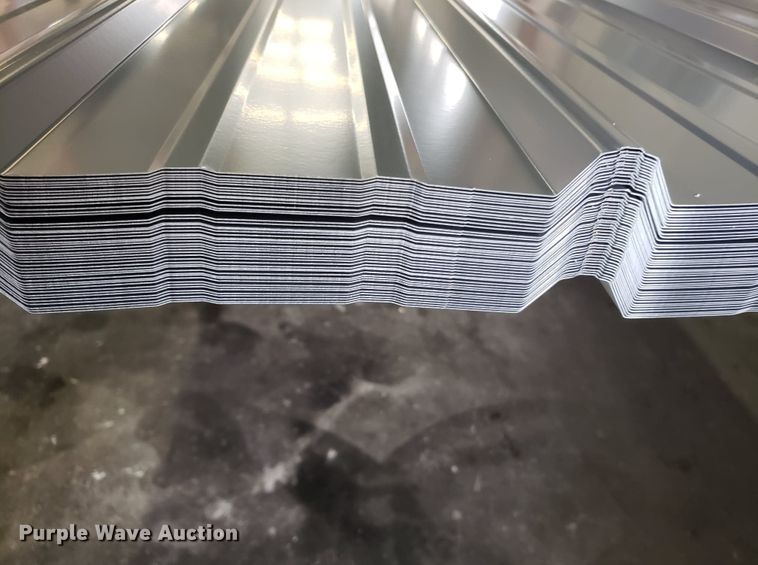 image for item H1126 (45) sheets of ag panel metal roofing/siding