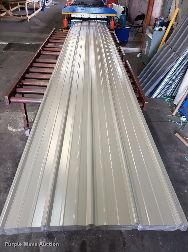 image for item H1127 (45) sheets of ag panel metal roofing/siding