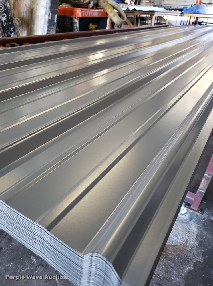 image for item H1128 (50) sheets of ag panel metal roofing/siding