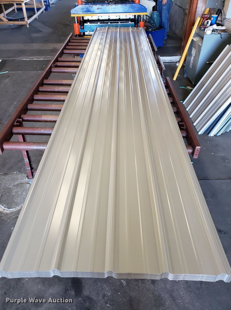 image for item H1129 (50) sheets of ag panel metal roofing/siding