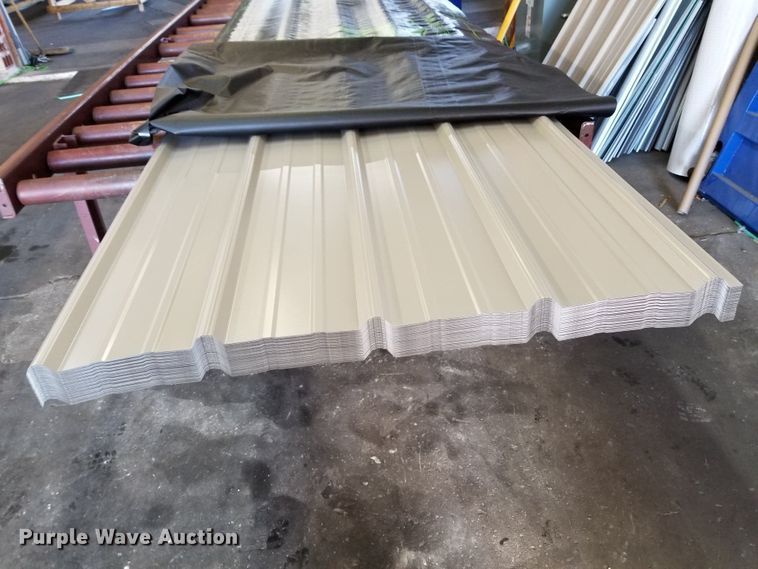 image for item H1131 (50) sheets of ag panel metal roofing/siding