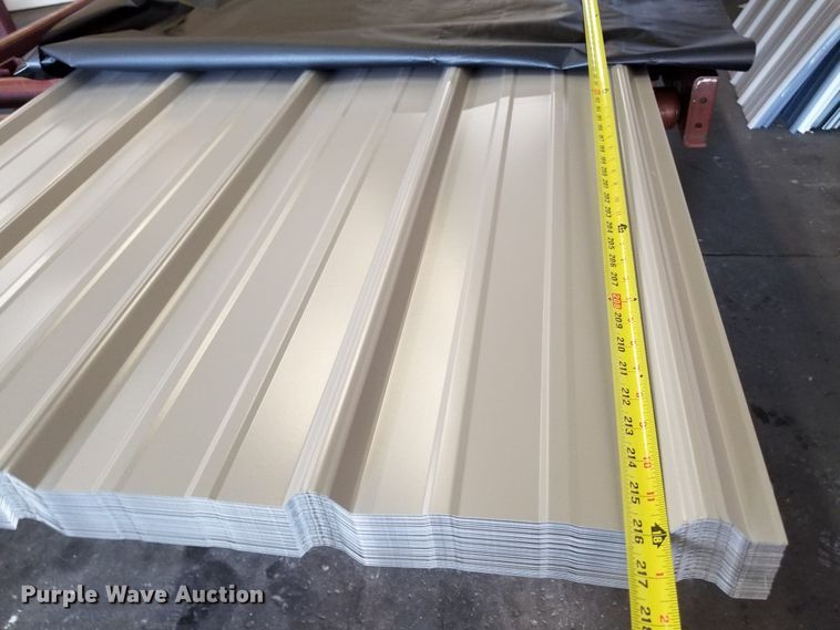 image for item H1131 (50) sheets of ag panel metal roofing/siding
