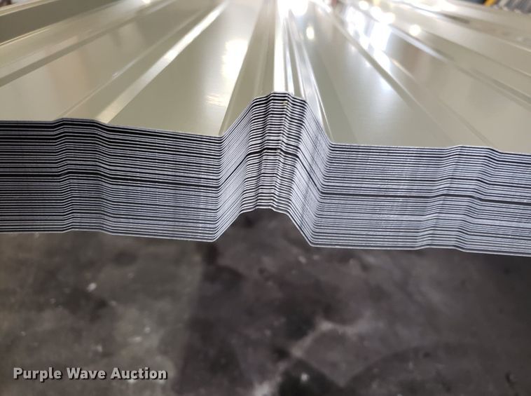 image for item H1131 (50) sheets of ag panel metal roofing/siding