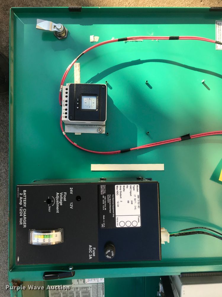 image for item H1140 Onan RS12000 generator and transfer panel