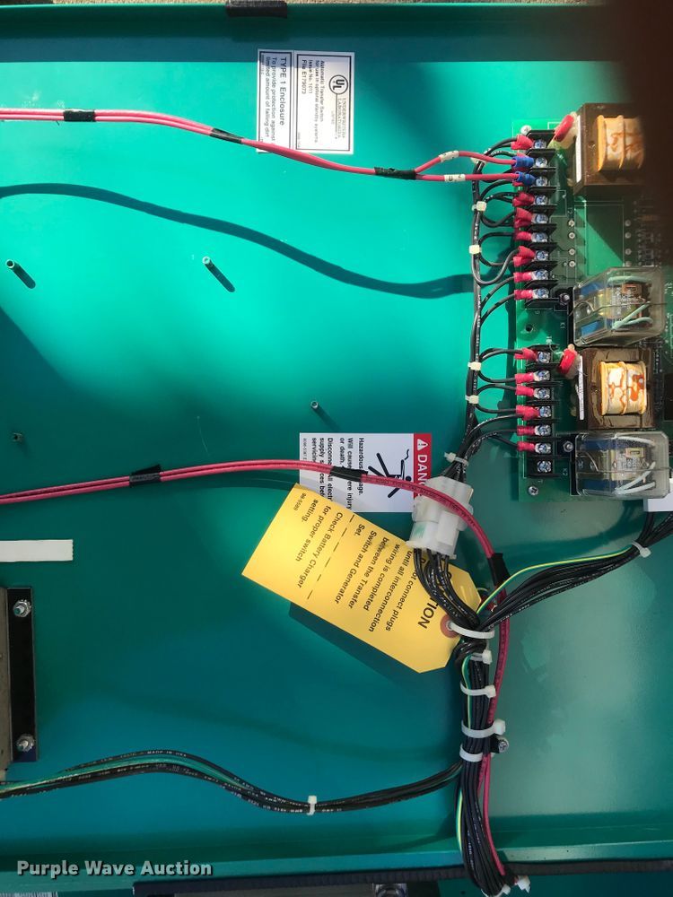 image for item H1140 Onan RS12000 generator and transfer panel