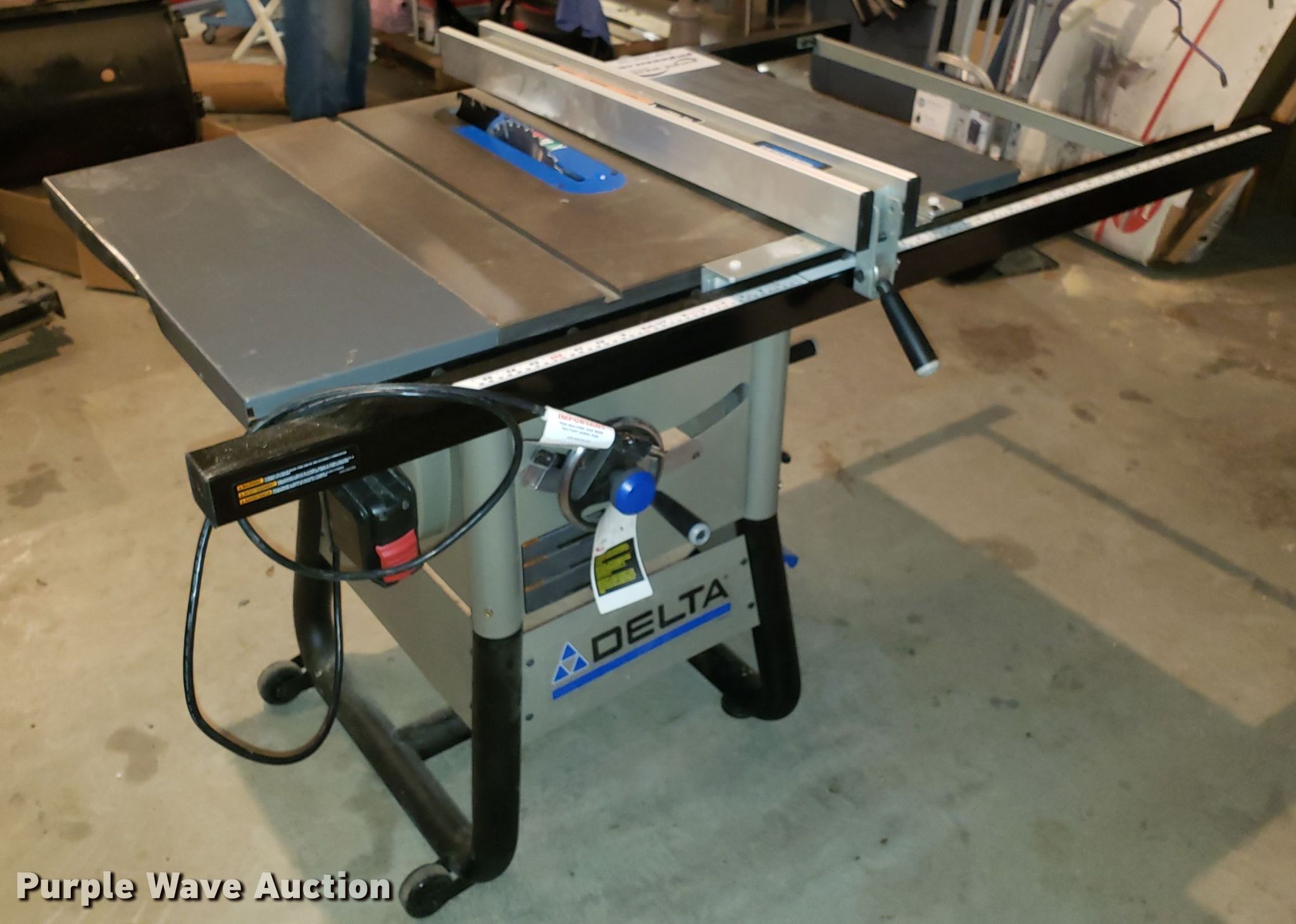 2018 Delta 36725 table saw in Excelsior Springs, MO Item DG8858 sold