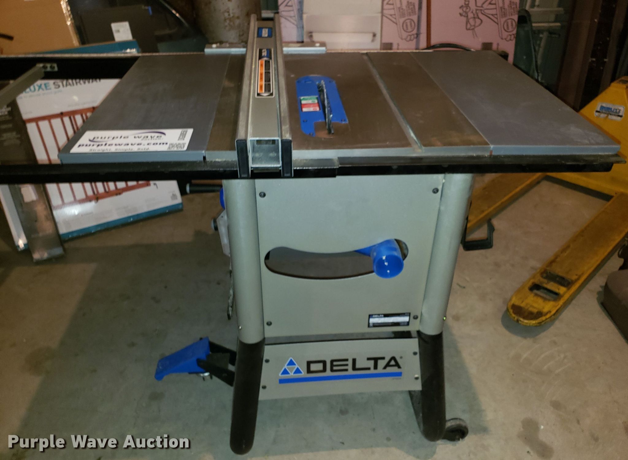2018 Delta 36725 table saw in Excelsior Springs, MO Item DG8858 sold