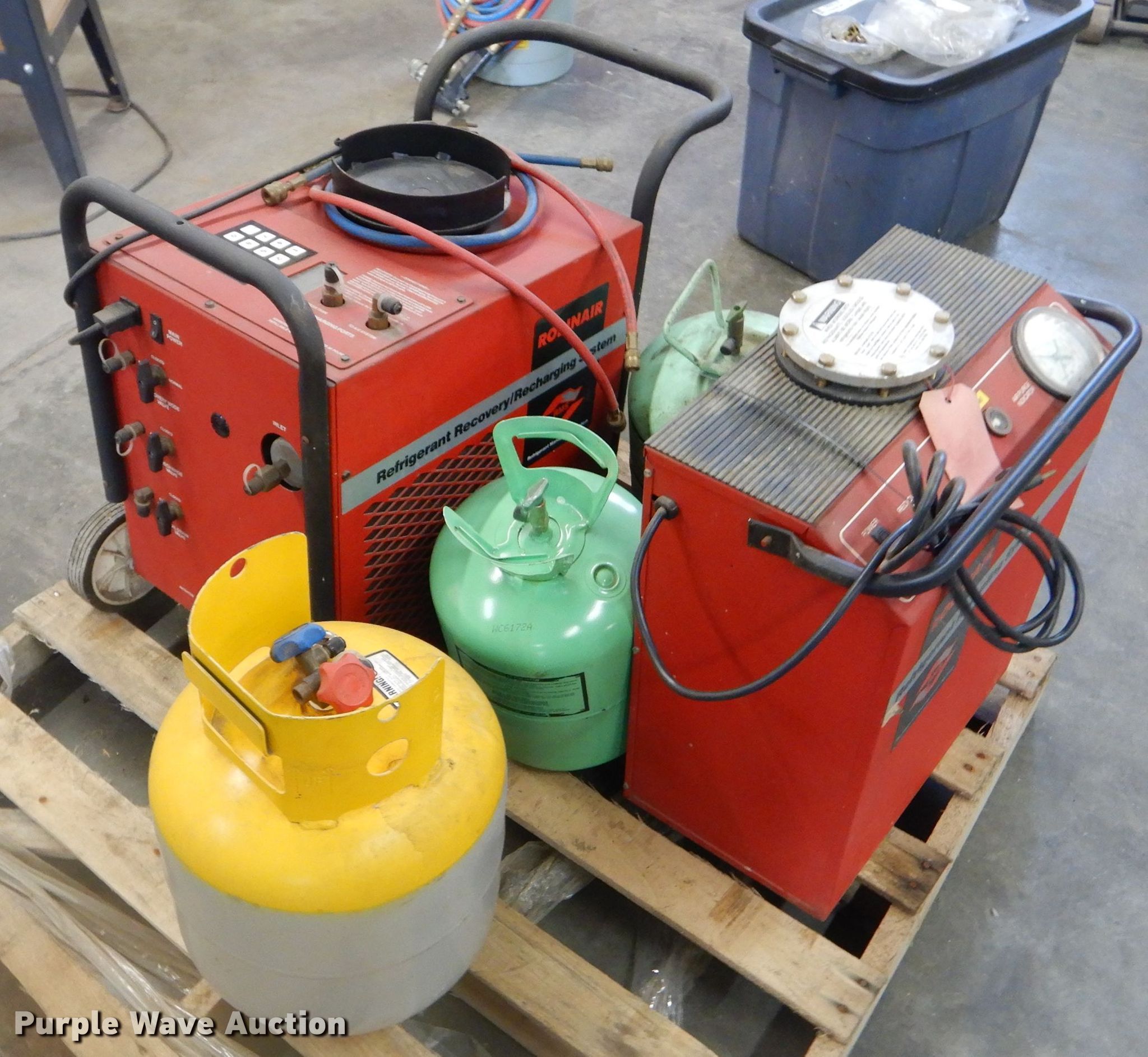 Robinair refrigerant recovery system in Pittsburg, KS | Item EY9297 for ...