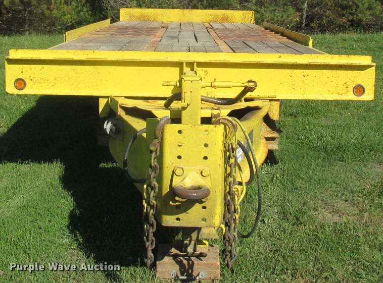 image for item DA8329 2001 Best TTL-24 tilt deck equipment trailer
