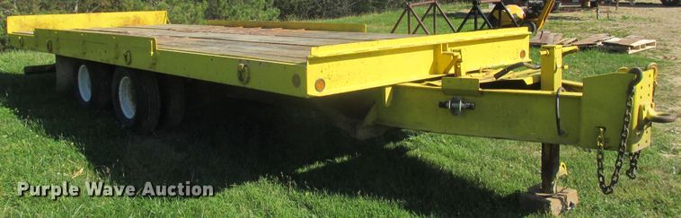 image for item DA8329 2001 Best TTL-24 tilt deck equipment trailer