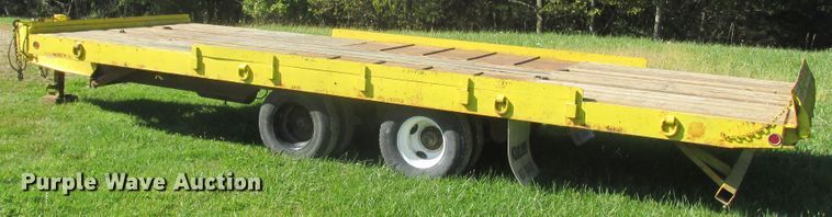 image for item DA8329 2001 Best TTL-24 tilt deck equipment trailer