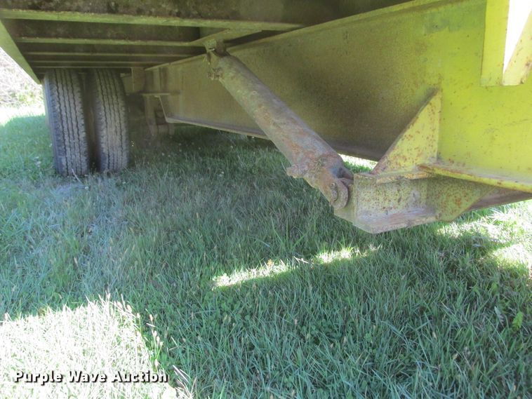 image for item DA8329 2001 Best TTL-24 tilt deck equipment trailer