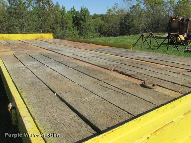 image for item DA8329 2001 Best TTL-24 tilt deck equipment trailer