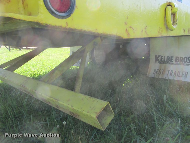 image for item DA8329 2001 Best TTL-24 tilt deck equipment trailer