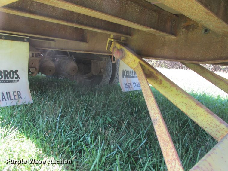 image for item DA8329 2001 Best TTL-24 tilt deck equipment trailer