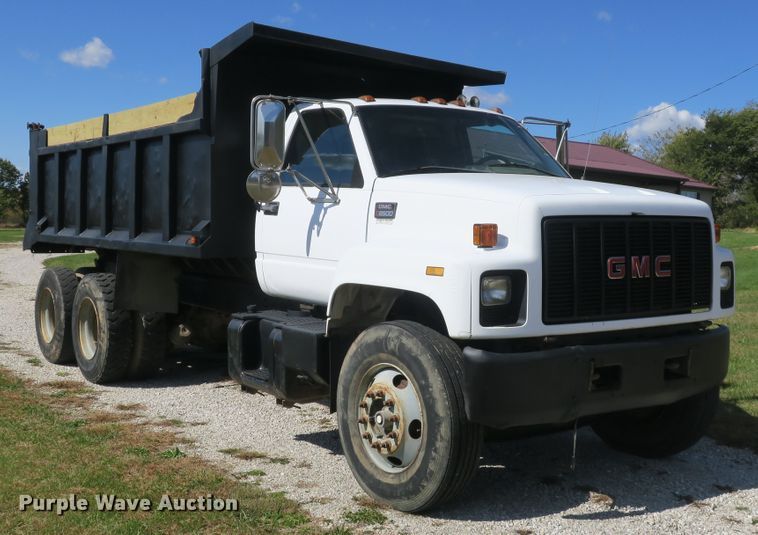 image for item DB10165 2002 GMC C8500 dump truck