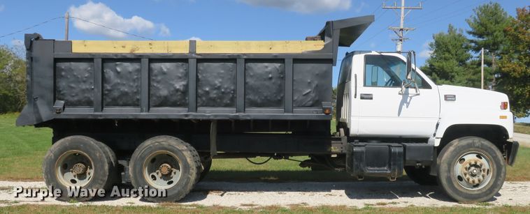 image for item DB10165 2002 GMC C8500 dump truck