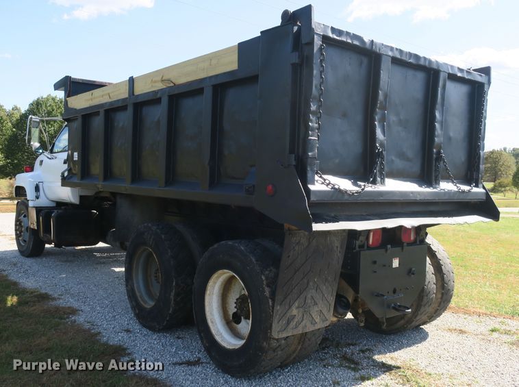 image for item DB10165 2002 GMC C8500 dump truck