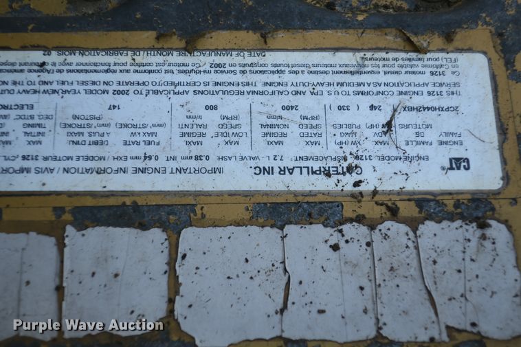 image for item DB10165 2002 GMC C8500 dump truck