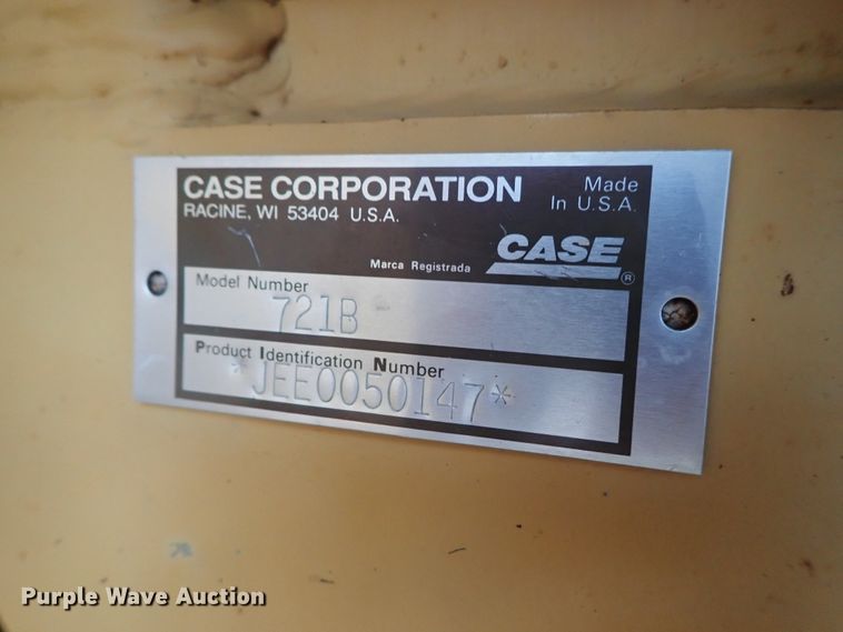 image for item DB7664 1996 Case 721B wheel loader