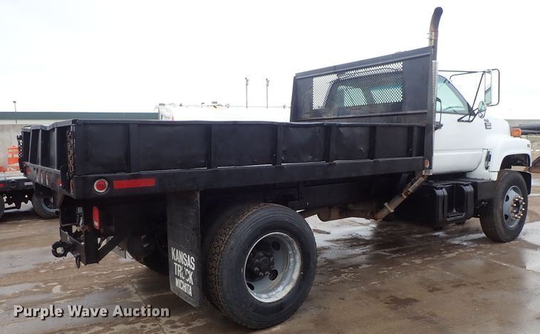 image for item DB7665 2000 GMC C8500 flatbed truck