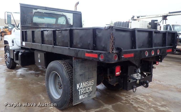 image for item DB7665 2000 GMC C8500 flatbed truck