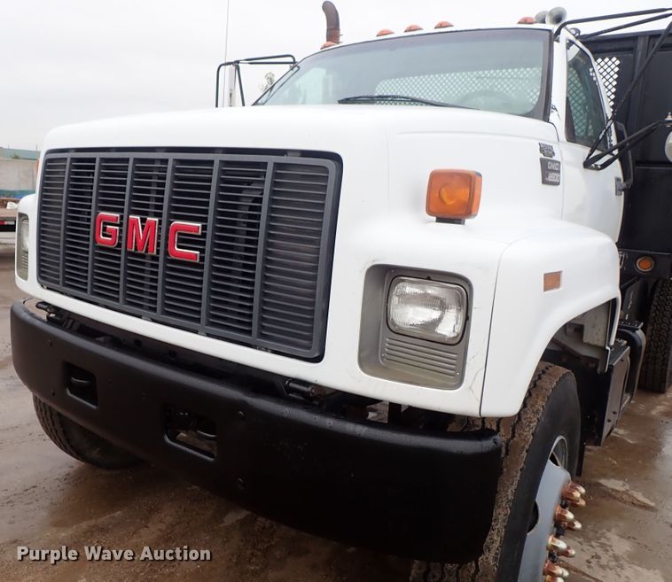 image for item DB7665 2000 GMC C8500 flatbed truck