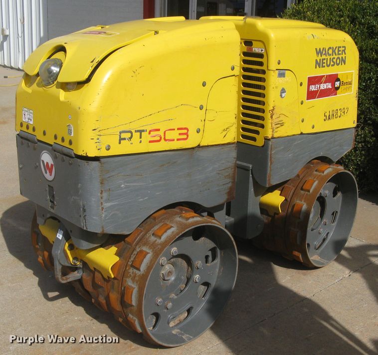 image for item DC1418 Wacker Neuson RTSC3 trench compactor