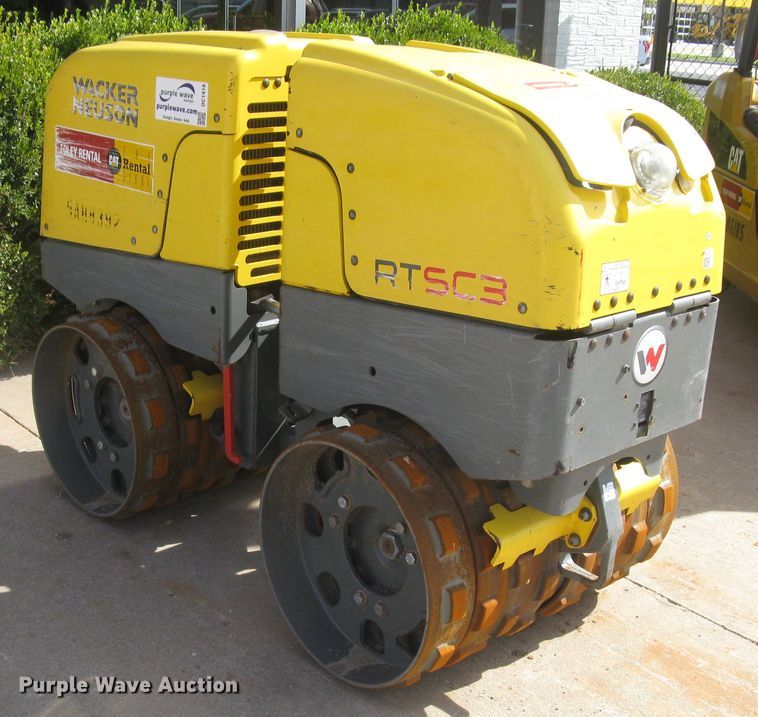 image for item DC1418 Wacker Neuson RTSC3 trench compactor