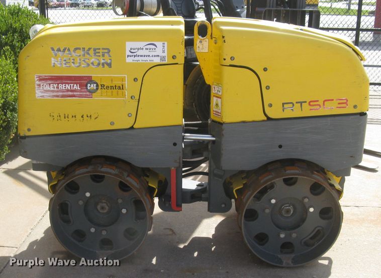 image for item DC1418 Wacker Neuson RTSC3 trench compactor