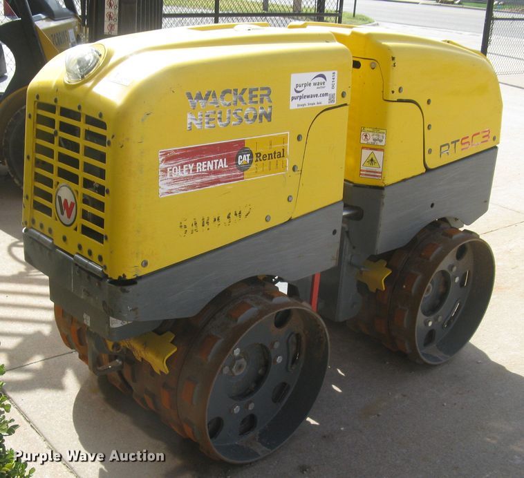 image for item DC1418 Wacker Neuson RTSC3 trench compactor