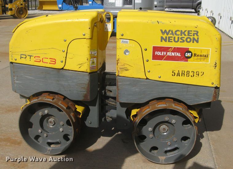 image for item DC1418 Wacker Neuson RTSC3 trench compactor