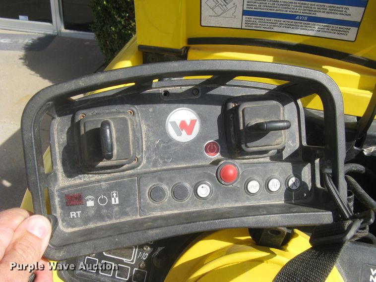 image for item DC1418 Wacker Neuson RTSC3 trench compactor