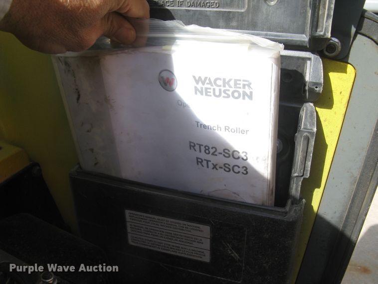 image for item DC1418 Wacker Neuson RTSC3 trench compactor