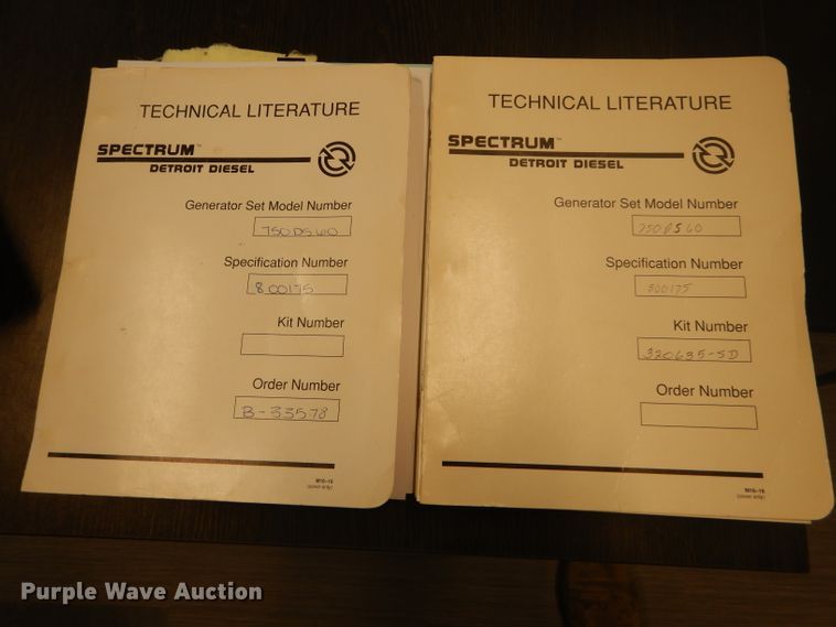 image for item DD4501 Spectrum 750D560 generator