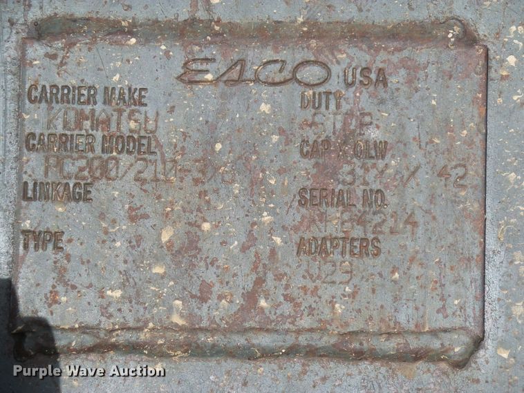 image for item DF0818 2004 Komatsu PC200LC-7L excavator