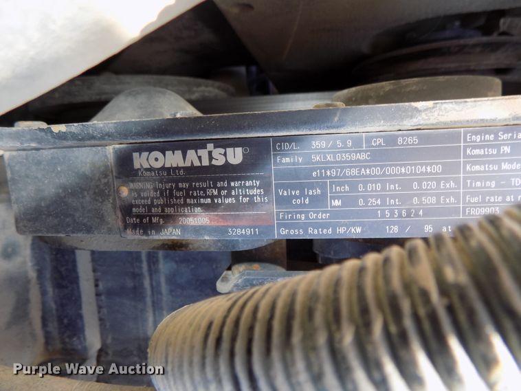 image for item DG2464 2006 Komatsu WA200-5 wheel loader