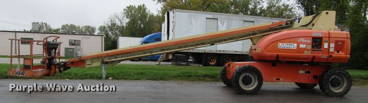 image for item DG8227 2007 JLG 800S boom lift
