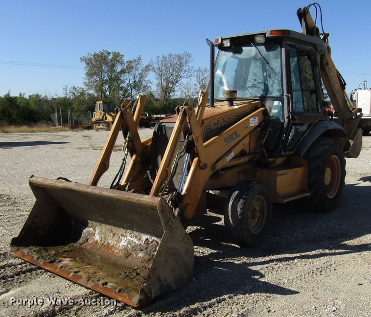 image for item DG8242 1999 Case 580L backhoe
