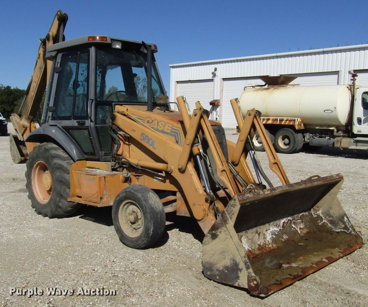 image for item DG8242 1999 Case 580L backhoe