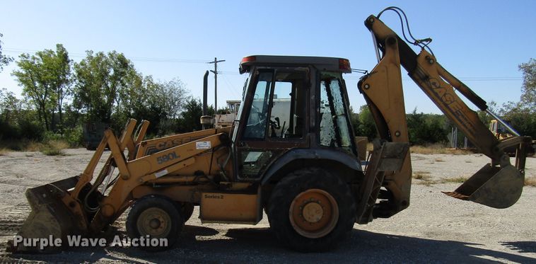 image for item DG8242 1999 Case 580L backhoe